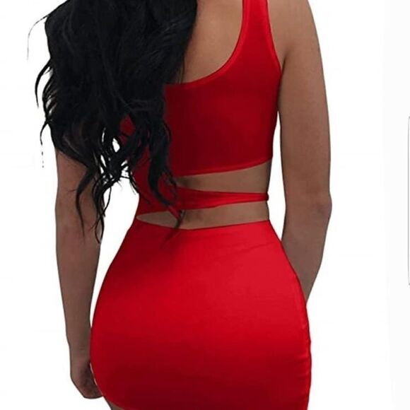 Sexy Sleeveless Cut Out Mini Bodycon - Picture 5 of 11